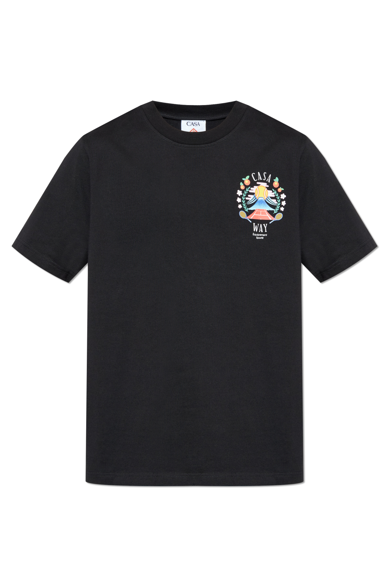 Tシャツ・カットソー CASABLANCA Woman T-Shirt Grey WS25JTS020 03 Casablanca Oversize T-shirt | Men's Clothing | Vitkac